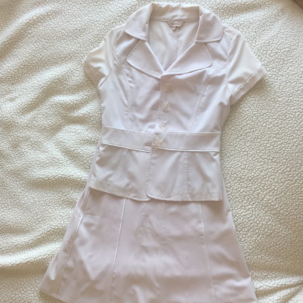 K Kenny adorable skirt set size S